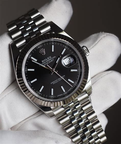 rolex with black face black dial black housing|Rolex datejust 41 black dial.